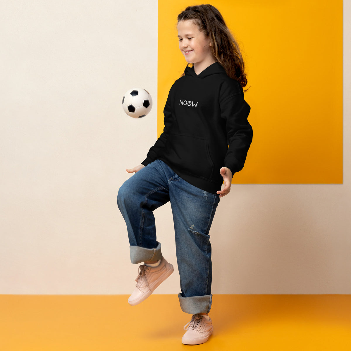 Sudadera gruesa con capucha para niño
