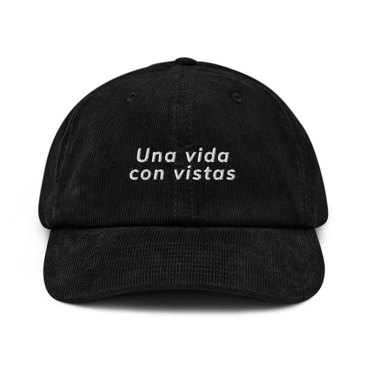 Gorra de pana