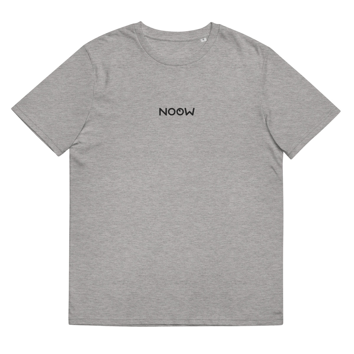Camiseta con Bordado de algodón orgánico unisex