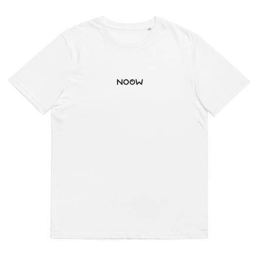 Camiseta con Bordado de algodón orgánico unisex